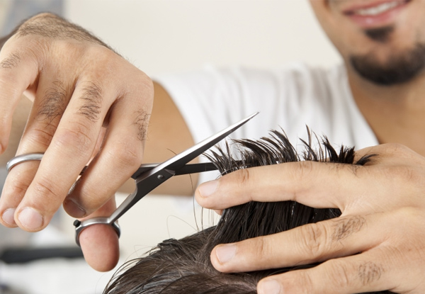 $15 for a Men's Scissor Haircut at One of Four CBD Locations – Taranaki St, Bond St, The Terrace, or Cuba St (value up to $35)