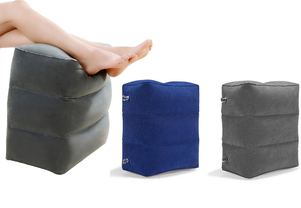 Inflatable Foot Rest Pillow - Three Colours Available