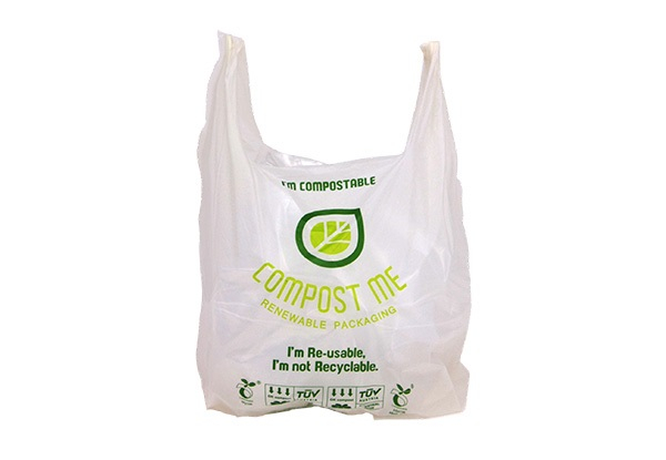 Compostable Plastic-Free Handled Bin Liners 
 - Two Sizes Available