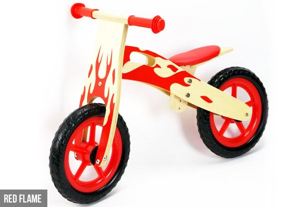 Wooden Balance Bike - Three Designs Available