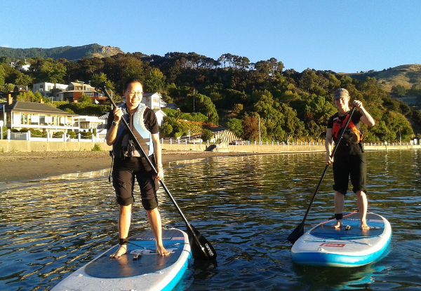One-Hour Stand-Up Paddle Board Hire Experience for Two People