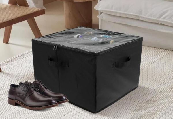 Shoe Storage Closet Organiser - Available in Two Colours & Option for Two-Piece