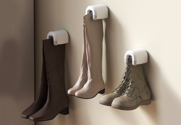 Wall-Hanging Love Boot Clips - Available in Three Colours & Option for Two-Pack