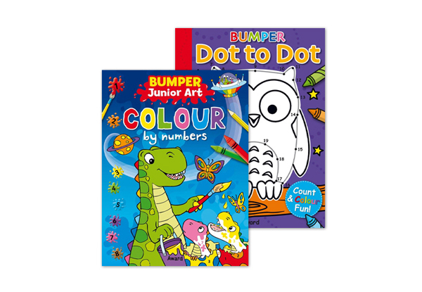 Two-Pack of Bumper Junior Activity Books