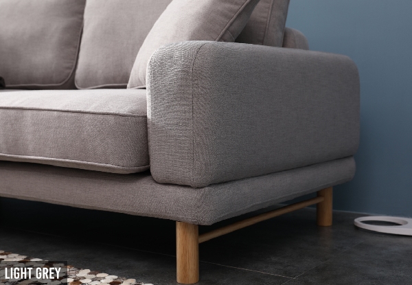 Comfy Three-Seater Sofa - Three Colours Available