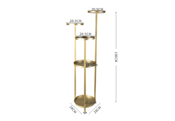 Levede Outdoor & Indoor Plant Stand Rack - Three Colours Available