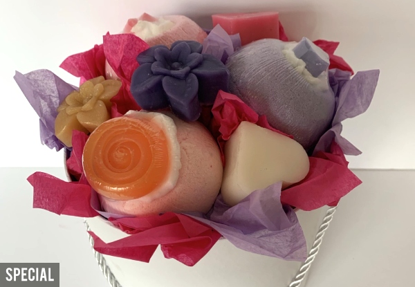 Bath Bomb & Soap Special Bouquet - Option for a Deluxe Bouquet