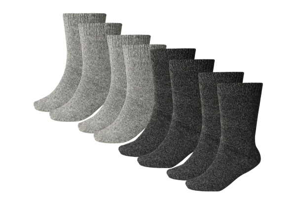 Four-Pack of Beyond Wool Work Socks - Two Sizes Available
