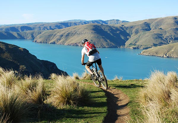 Per Person Seven-Day South Island Dirt Seeker MTB Tour incl. Accomodation, Expert Guides, Breakfasts, an Amazing Three-Course Dinner at the Luxurious Ohau Ski Lodge & More