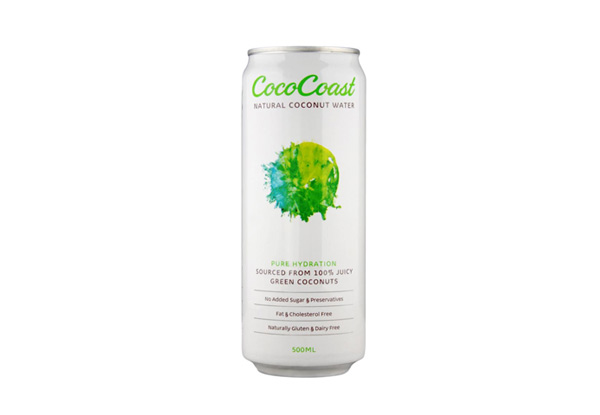 12-Pack CocoCoast Natural Coconut Water & Watermelon Water Range - Six Flavours Available & Option for Mixed-Pack