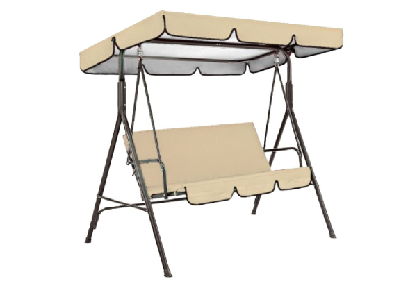Two-Piece Swing Canopy Replacement with Seat Cover - Available in Four Colours & Five Sizes