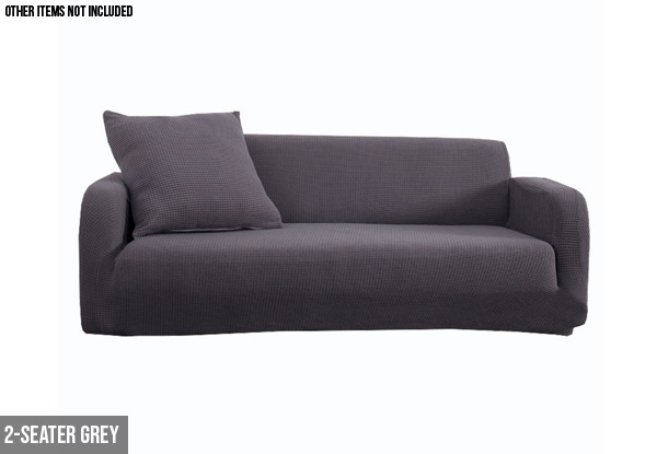 One-Seater High Stretch Sofa Slipcover  - Options for Two or Three-Seater Sofa Slipcovers & Three Colours Available