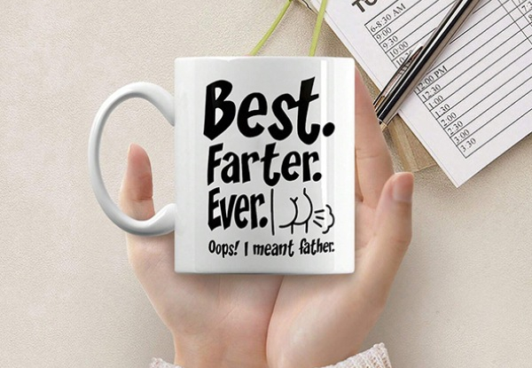 Funny Ceramic Coffee Mug for Father's Day