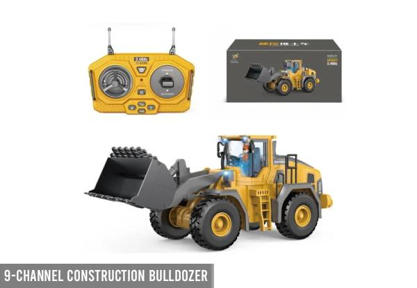 Remote-Control Construction Vehicle Toy Range - Seven Options Available