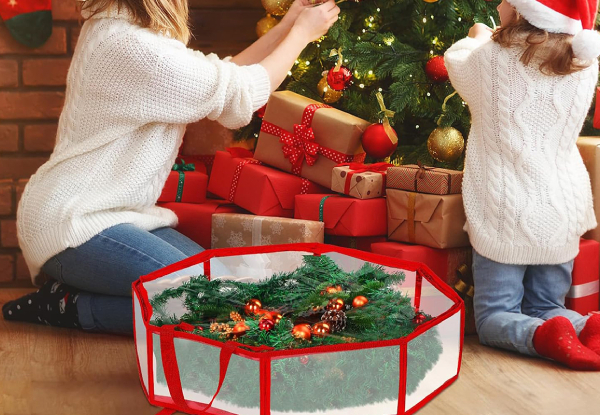 Christmas Wreath Storage Bag - Option for Two