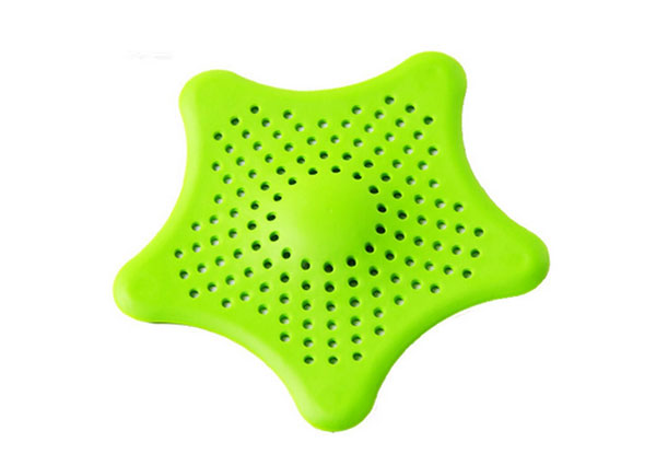 Two-Pack Star Shaped Drain Hair Catcher