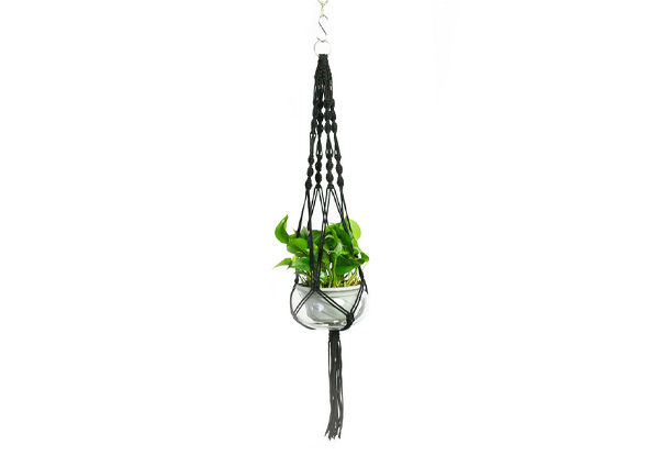 Hanging Planter Basket Rope - Four Colours Available & Option for Two