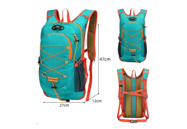 Lightweight Hiking Backpack with Reflective Sign - Available in Four Colours