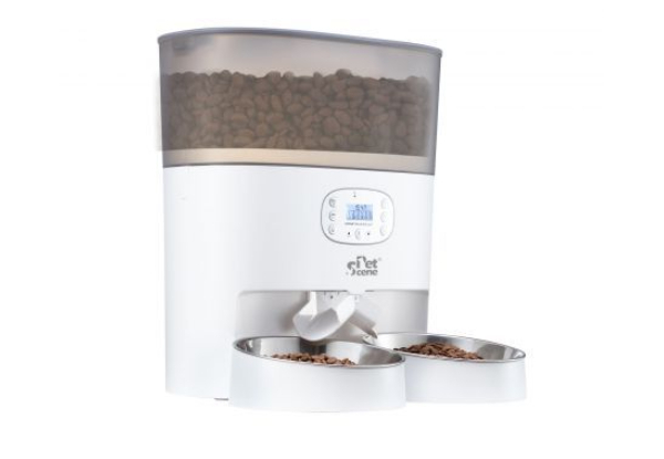 Dual Bowls  6L Automatic Pet Feeder - Two Colours Available