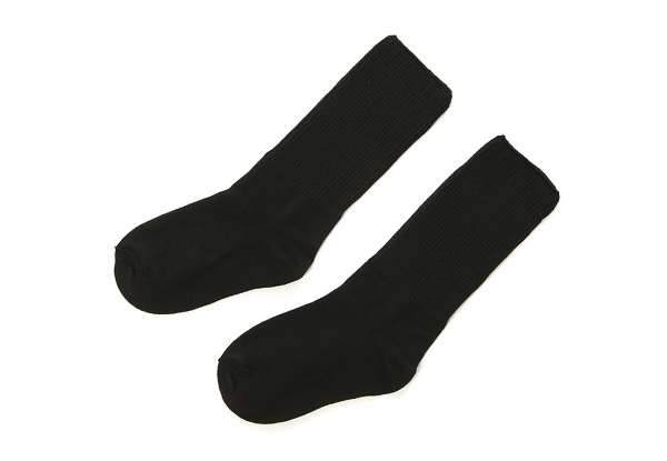 Four Pairs Unisex Extra Wide Soft Top Socks