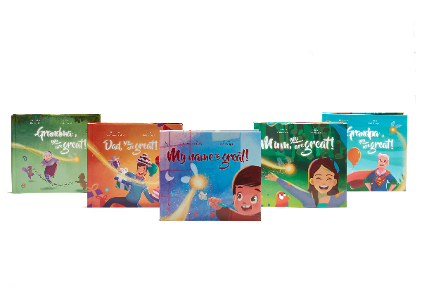The Story of My Name Personalised Book - Option for up to Five Books Available