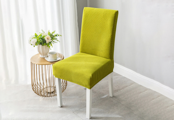 Elastic Slipcover Stretch Chair Cover - Five Colours Available & Option for Two