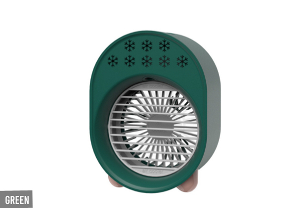 Mini Air Conditioner Cooler Fan - Three Colours Available