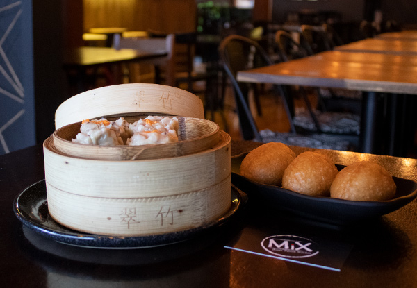 Asian Inspired Banquet for Two incl. Any Two Bao, Dumplings, A Small Sharing Plate & Two House Beverages