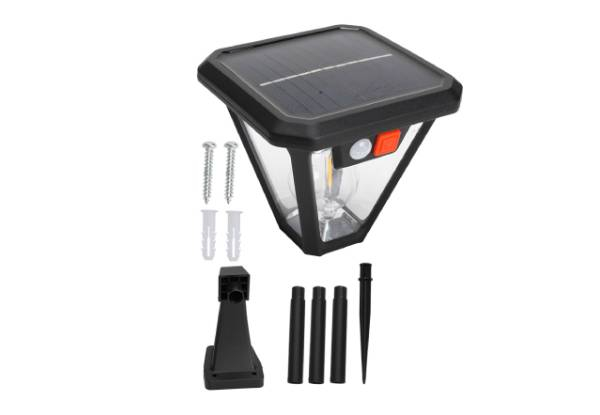 Multifunctional Dual-Purpose Garden Sensor Light