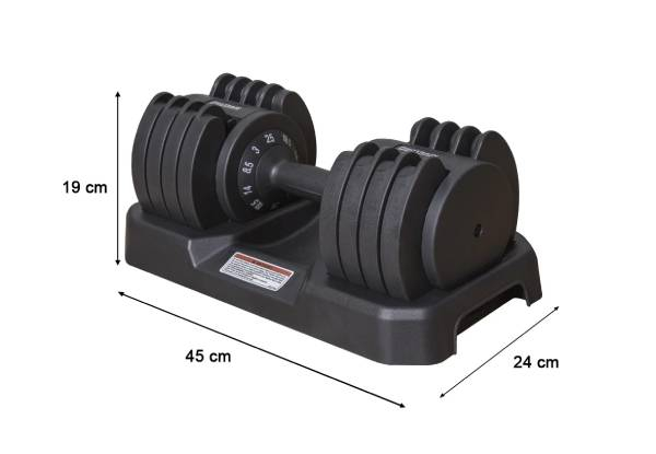 Adjustable 25kg Dumbbell