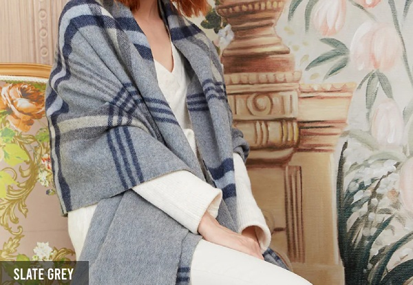 Ugg 100% Australian Merino Wool Reversible Wrap - Three Colours Available