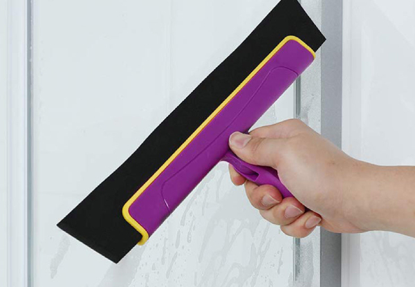 Extendable Handle Floor Squeegee Cleaning Broom