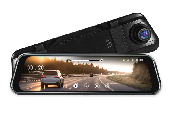 10-Inch Manan 1080P Front & Rear Dash Camera