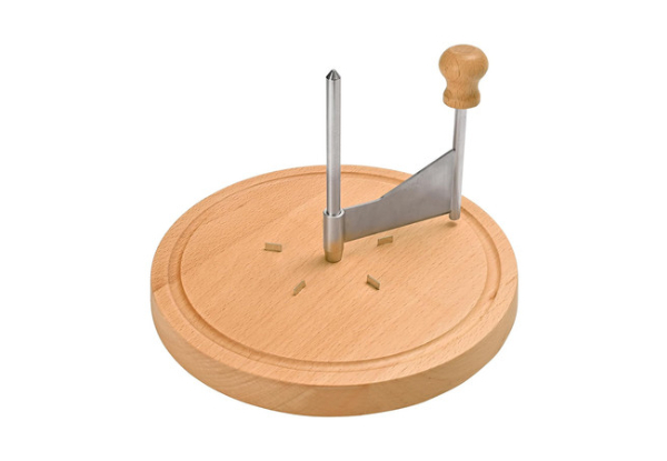 Wooden 8.5in Cheese Curler Cutter