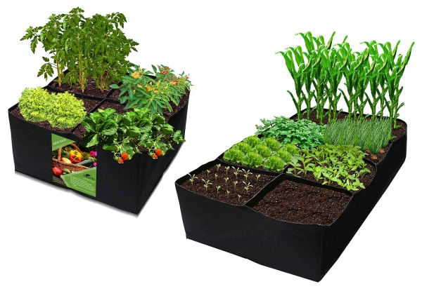 Fabric Raised Garden Bed Grow Bag - Two Options Available