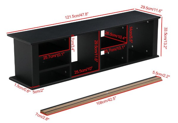 Wall Mounted Storage Shelving