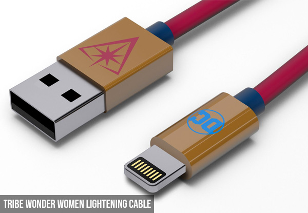 Tribe Batman, Wonder Women or Stormtrooper Lightening Cable