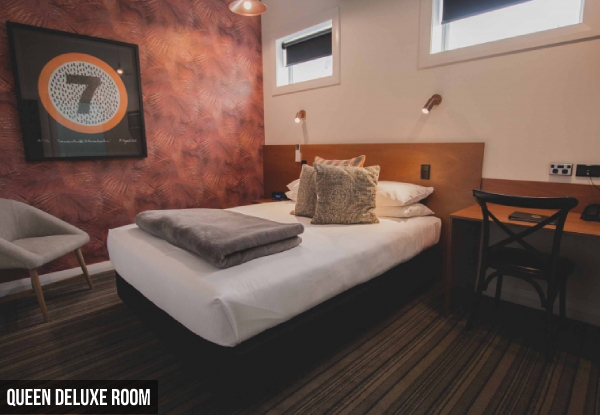 One Night Stay for Two People in a Queen Deluxe Room incl. WiFi, Pass for SnapFitness, Early Check-In, Late Check Out & More - Options for Two Nights & Super King Deluxe Room