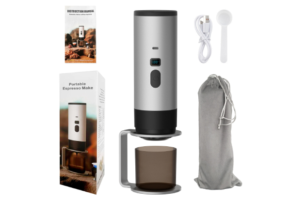 Three-in-One Portable Electric Espresso Machine - Availalbe in Five Colours