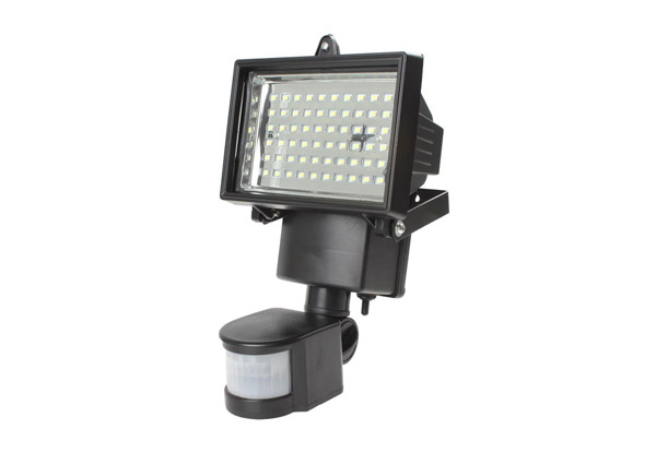 60-LED Solar Outdoor Security Sensor Light with Free Metro Delivery