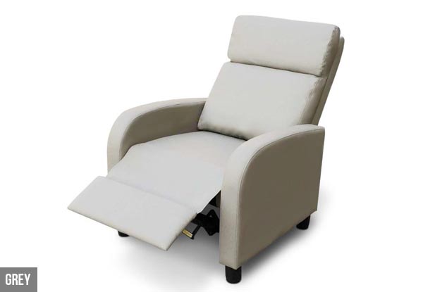 Recliner Sofa - Four Colours Available