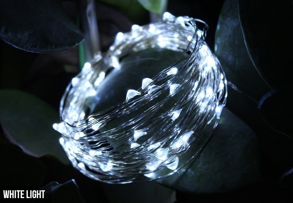 20M 200LED Solar String Light - Three Colours Available