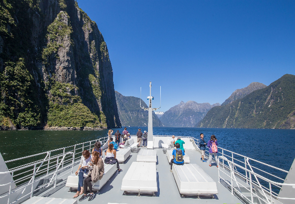 Two-Hour Milford Sound Cruise - Option for Additional Coach incl. Lunch - Leaving from Queenstown