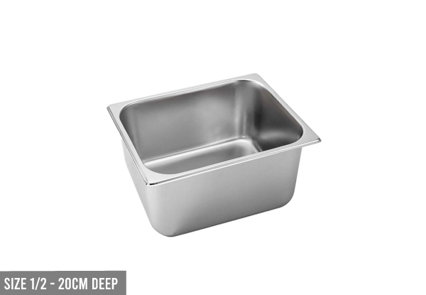 Stainless Steel Cooking Tray - Thirteen Sizes Available