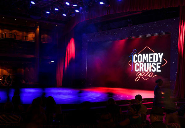 Per Person Twin Share for a Three-Night Comedy Cruise Aboard the Pacific Jewel incl. Comedy Shows, Open Mic Night, Meals & Entertainment - Option for Triple Share or Quad Share