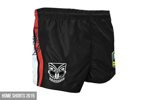 NRL ISC Warriors Shorts - Four Styles Available
