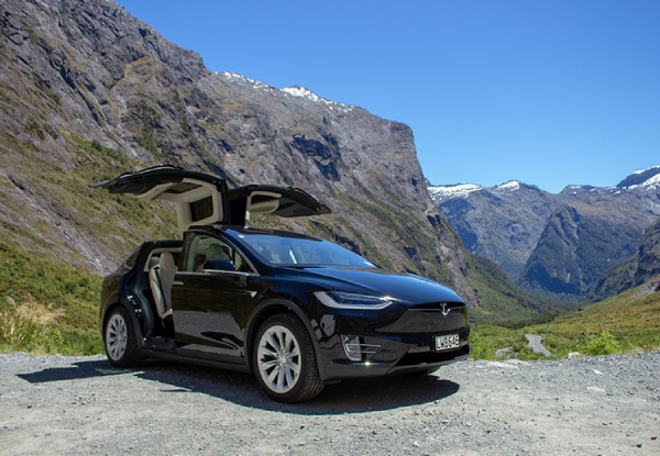 Two-Night Te Anau Accommodation for Two People with Private Tesla Milford Sound Tour incl. Milford Cruise, Morning Tea & Eight Breathtaking Stops
