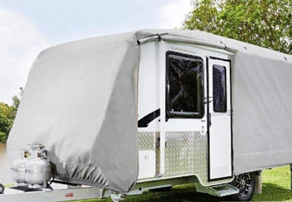 High Quality Waterproof Fabric Caravan Cover - Four Sizes Available