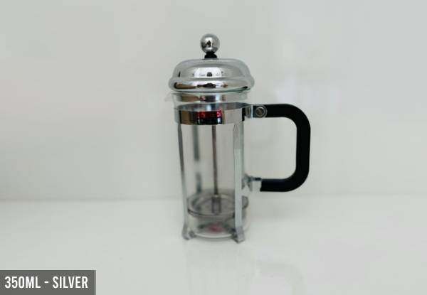 French Press Range - Available in Three Styles, Two Sizes & Four Colours