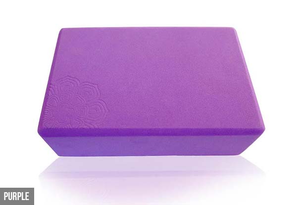 Quality Studio Yoga Block - Five Colours Available